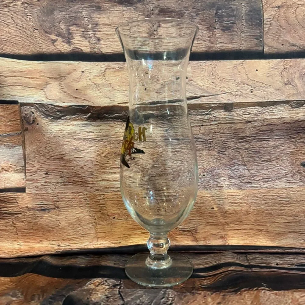 Hard Rock Hurricane Glass San Antonio Collectible Barware